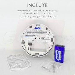 Detector De Humo Sica - Autonomo. Dispositivo ElectrÓnico De Alta  Tecnologia 