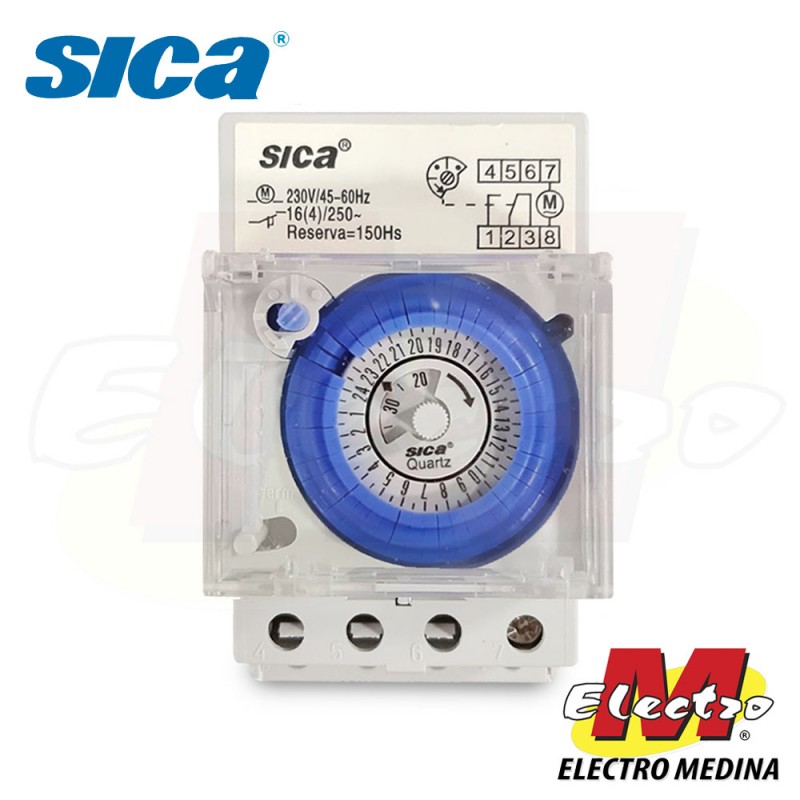 Reloj programador digital Sica – Código 789027