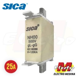 Fusible NH ACR00 25a Sica