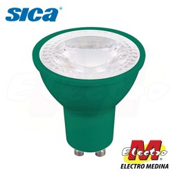 Dicroica LED Verde 4w GU10...