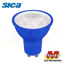 Dicroica LED Azul 4w GU10 Sica