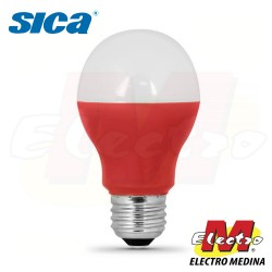 Lampara LED Roja 3w E27 Sica