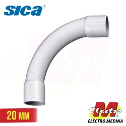Curva 90º Para Caños 20mm Sica
