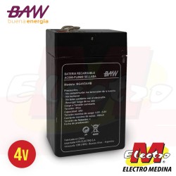 Bateria 4v 2a Para Luz de...