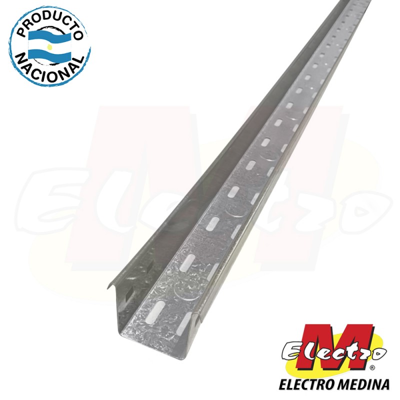 mecánico autobús Cenagal Bandeja Portacable Perforada 50 mm 3mts