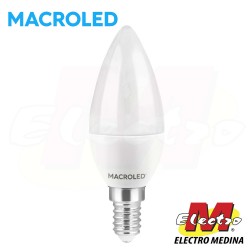 Lampara LED Vela Fría 6W...